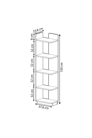 Bibliothèque - 150 x 37,8 x 23,8 cm