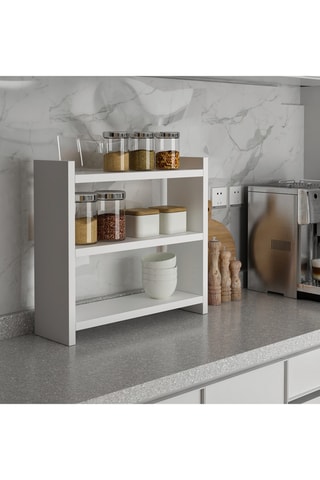 Etagère de cuisine 3 niveaux - 44 x 10 x 40 cm