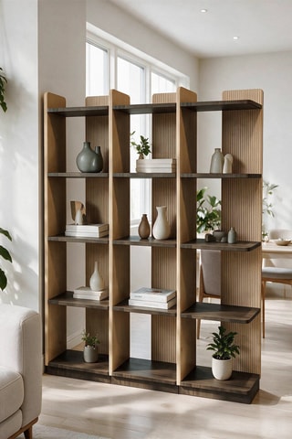 Bibliothèque Aura - 37,8 x 150 x 23,8 cm