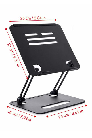 Support pour ordinateur portable Basic 2 - 25 x 17 x 21 cm