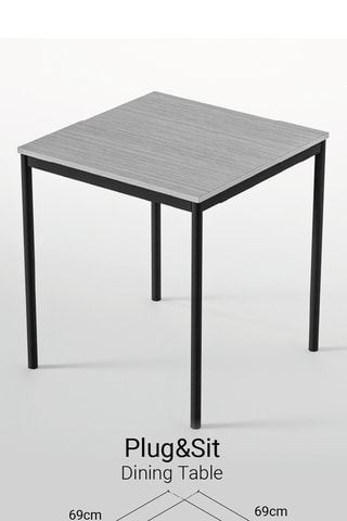 Table à manger 69 v2 - 69 x 76 x 69 cm