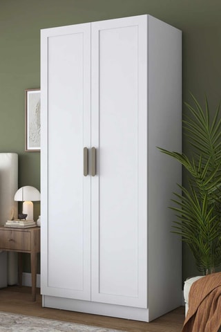 Penderie 2 portes - 90 x 210 x 57,5 cm