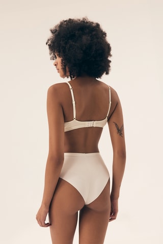 Culotte taille haute Bump1 - Blanc
