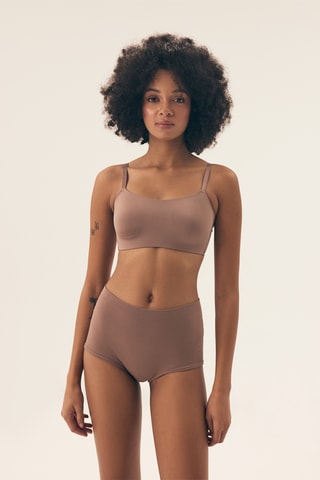 Soutien-gorge Bass - Marron
