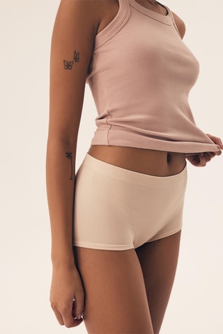 2 shortys Bait2 - Beige et blanc