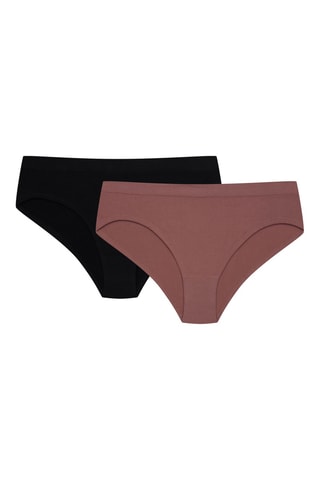 2 culottes Bait1 - Noir et marron