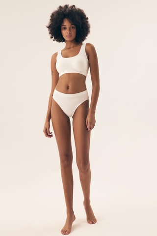 2 culottes Bait3 - Blanc et beige