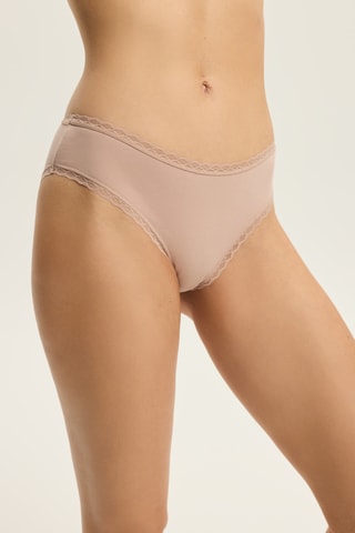 2 culottes Pixi - Beige et blanc