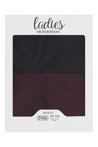 2 culottes Fonza - Noir et bordeaux