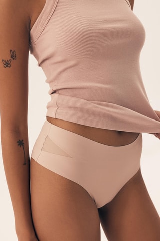 2 culottes Finau - Beige et marron