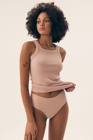 2 culottes Finau - Beige et marron
