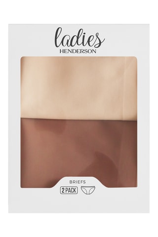 2 culottes Finau - Beige et marron