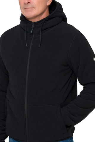 Sweat regular com capuz Blizzard - Preto