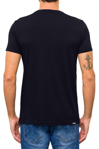 T-shirt Waves - Noir