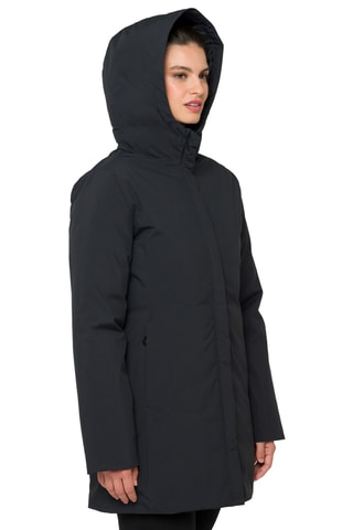 Parka regular à capuche Nakeela - Noir