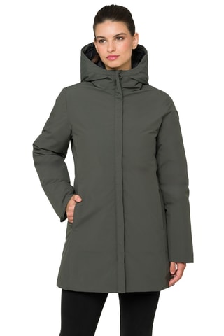 Parka regular à capuche Nakeela - Vert