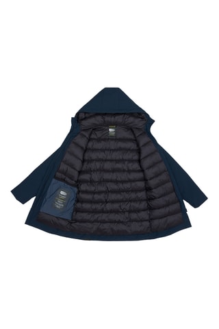 Parka regular à capuche Nakeela - Bleu