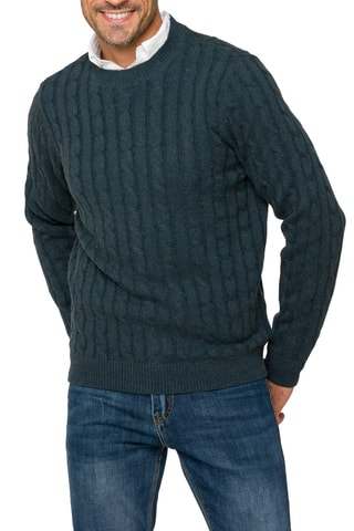 Pull regular Portland - Vert foncé