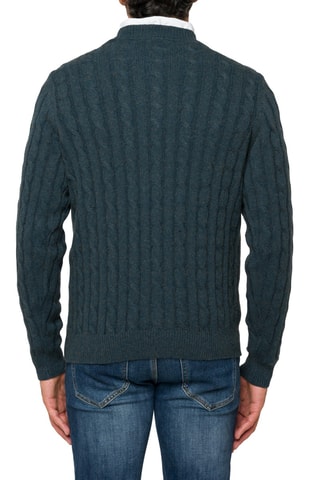 Pull regular Portland - Vert foncé