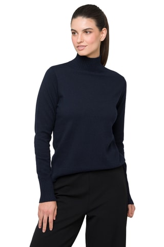 Pull regular Amal - Bleu foncé