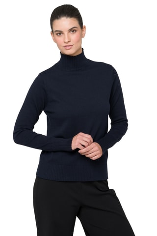Pull regular Amal - Bleu foncé