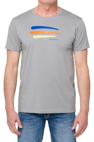 T-shirt regular Balian - Gris clair