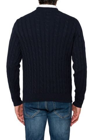 Pull regular Portland - Bleu foncé