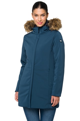 Parka regular à capuche Dahlia - Bleu clair