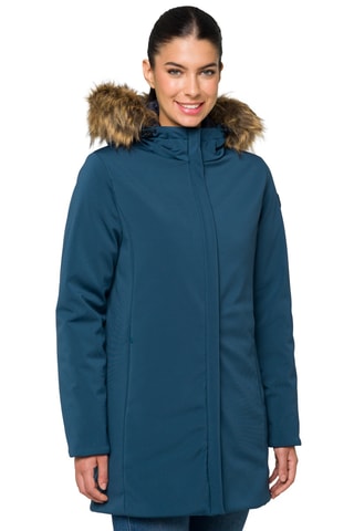 Parka regular à capuche Dahlia - Bleu clair