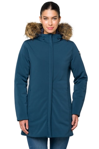 Parka regular à capuche Dahlia - Bleu clair