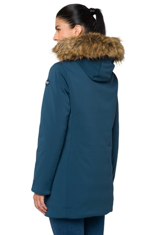 Parka regular à capuche Dahlia - Bleu clair