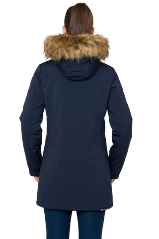 Parka regular à capuche Dahlia - Bleu foncé