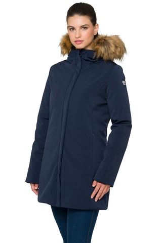 Parka regular à capuche Dahlia - Bleu foncé