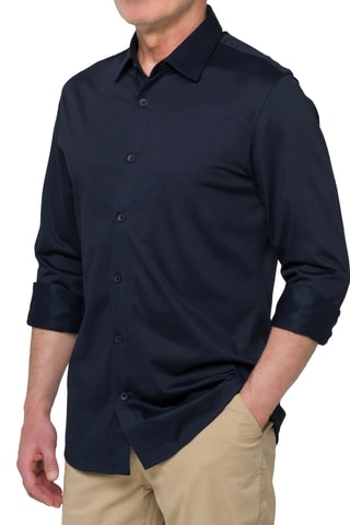 Chemise regular Banggai - Bleu marine