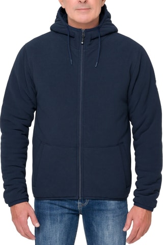 Sweat regular com capuz Blizzard - Azul