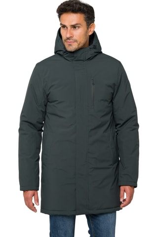 Parka regular à capuche Latemar - Vert foncé