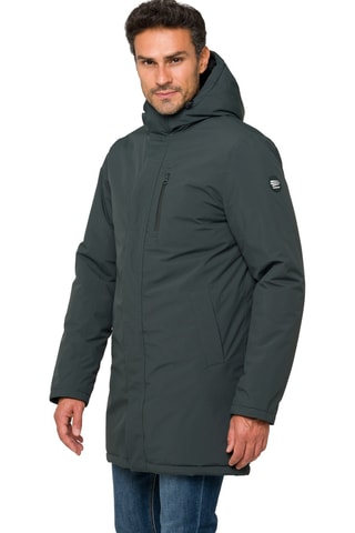 Parka regular à capuche Latemar - Vert foncé