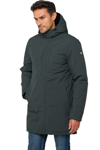 Parka regular à capuche Latemar - Vert foncé