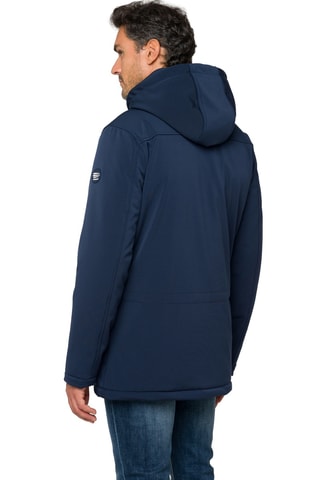 Parka regular à capuche Nusakan - Bleu foncé