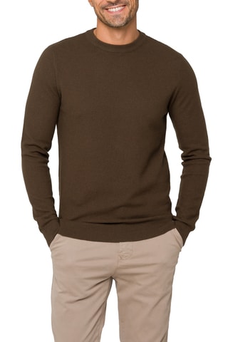 Pull regular Manaslu - Marron foncé
