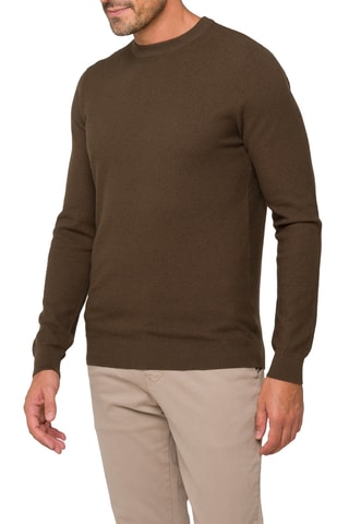 Pull regular Manaslu - Marron foncé