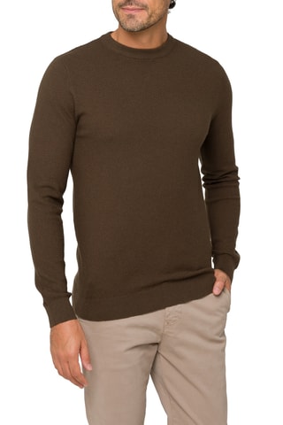 Pull regular Manaslu - Marron foncé