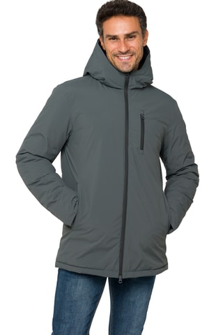 Parka regular à capuche Pokhara - Gris foncé
