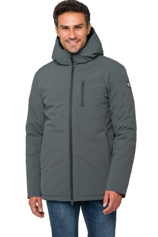 Parka regular à capuche Pokhara - Gris foncé