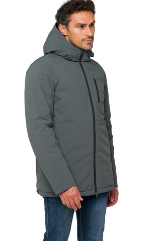 Parka regular à capuche Pokhara - Gris foncé