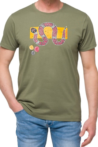 T-shirt regular Taipan - Vert