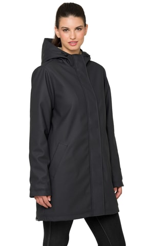 Parka regular à capuche Yasmine - Gris