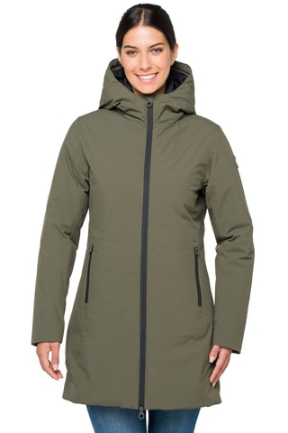 Parka regular à capuche Anouk - Vert