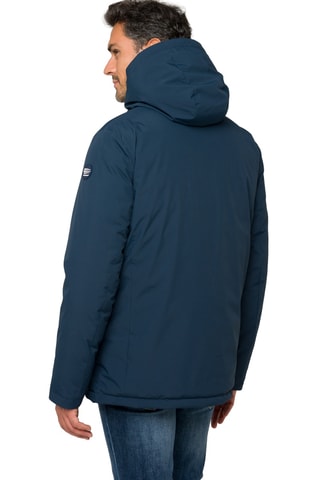 Parka regular à capuche Pokhara - Bleu foncé