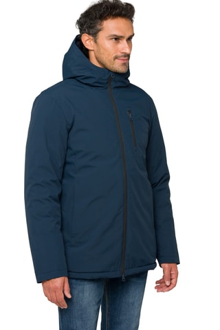 Parka regular à capuche Pokhara - Bleu foncé